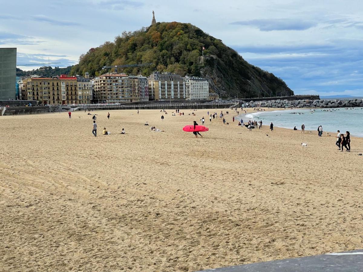 Usandizaga Apartment, Second Line Beach, Free Parking San Sebastián Eksteriør bilde